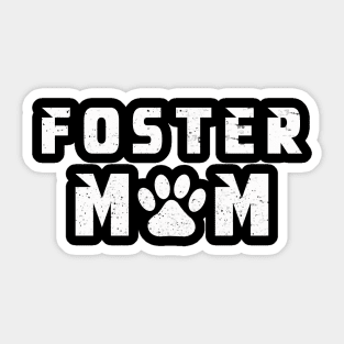 Foster cat mom Sticker